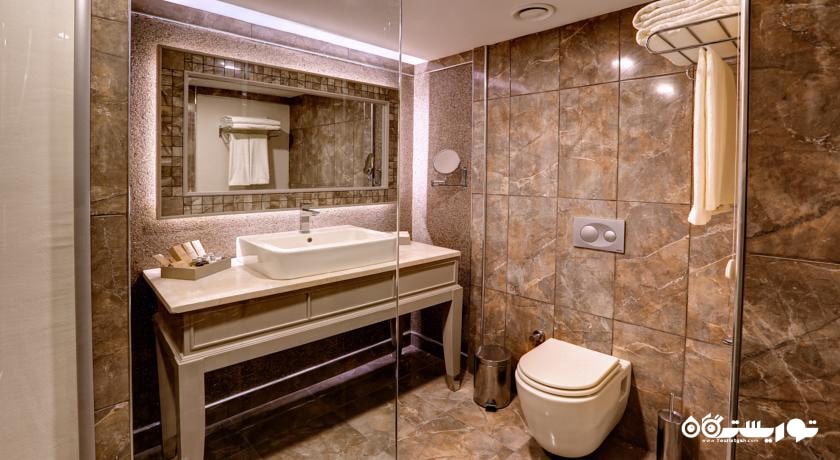 حمام و سرویس بهداشتی اتاق ها	